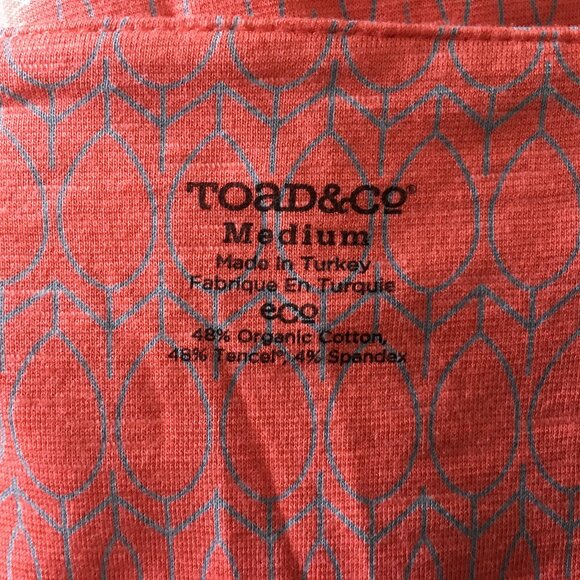 Toad & Co. Coral colored Cotton Sundress - Picture 4 of 5